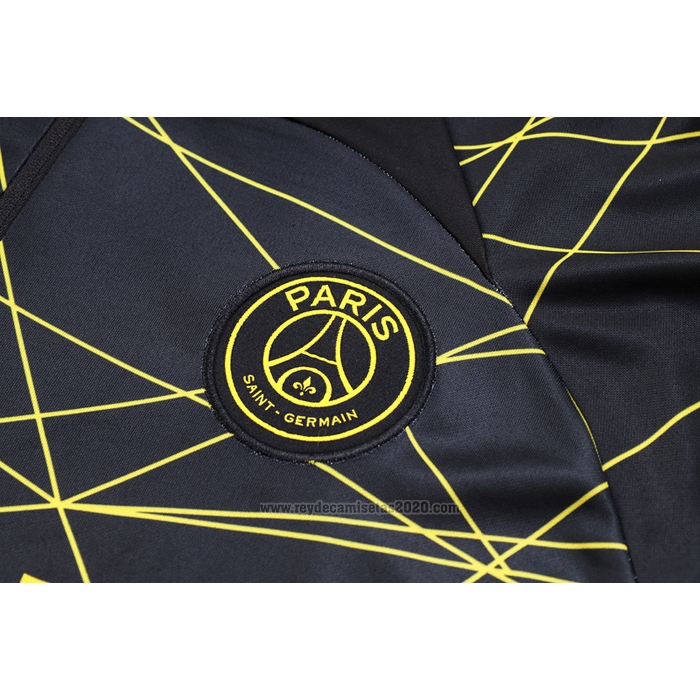 Chandal de Sudadera del Paris Saint-Germain Jordan Nino 2023-2024 Negro